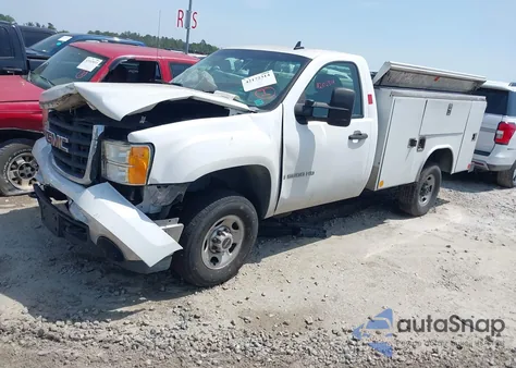 2009 GMC Sierra 2500Hd Work Truck z USA, uszkodzony, nr VIN 1GDHC44K49F172342
